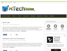 Tablet Screenshot of pctechnotes.com